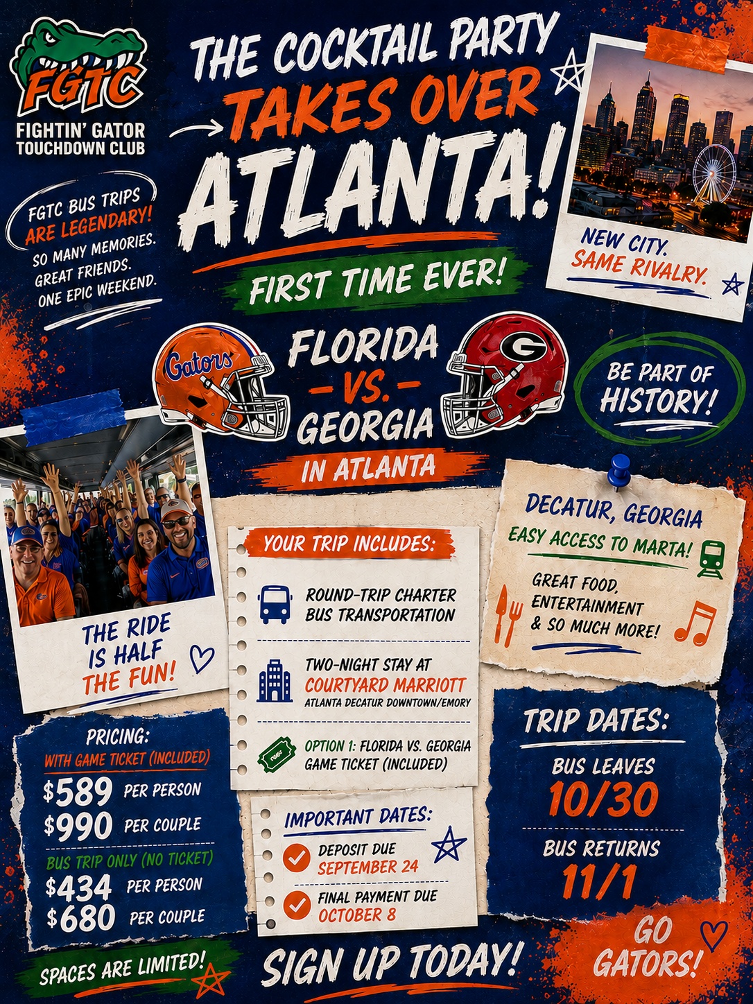 Florida-Georgia Bus Trip