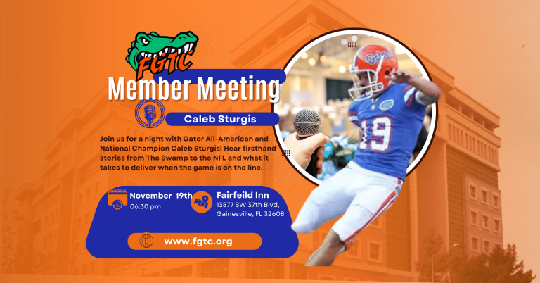 November 19th Members Meeting-Caleb Sturgis