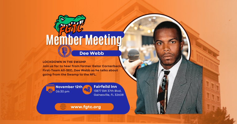 November 12th Member’s Meeting- Dee Webb